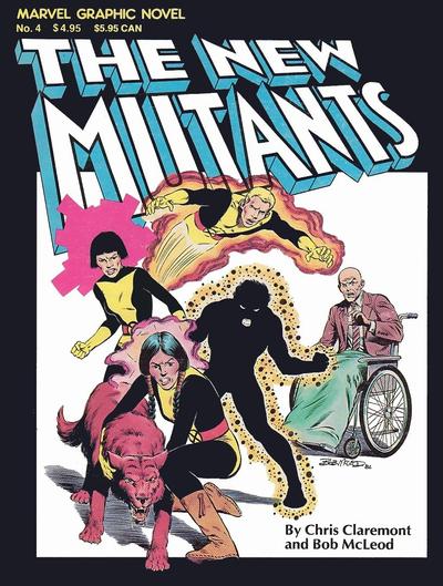 new mutants key issues - marvel graphic novel 4